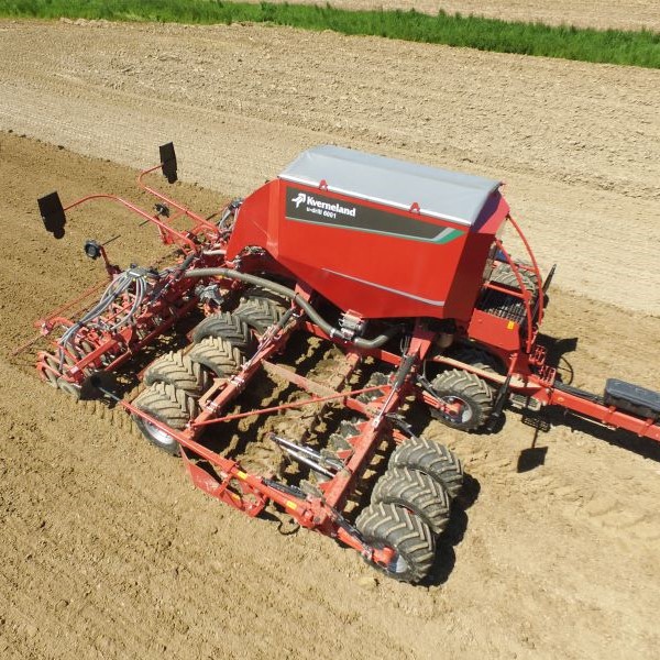 Kverneland machinery in the field