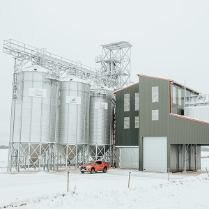 ZS Kļaviņas iegulda 1,5 miljonu eiro jaunā graudu pirmapstrādes kompleksā